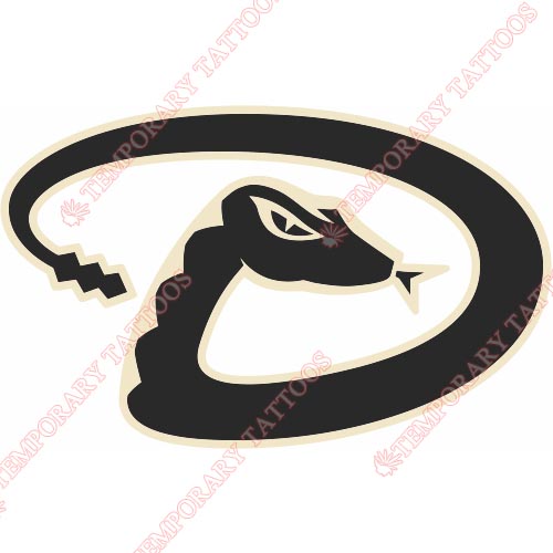 Arizona Diamondbacks Customize Temporary Tattoos Stickers NO.1384